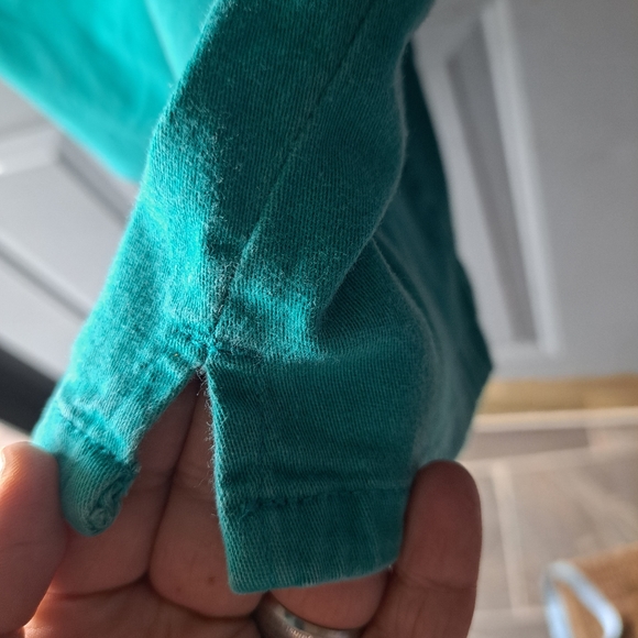 Women's Cerulean Blue Basic Editions Crop/Capri sz 18W - Picture 8 of 9